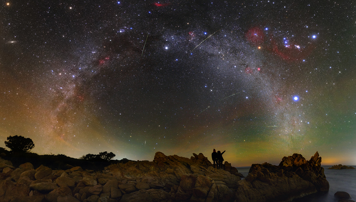 Vrcholí meteorický roj Kvadrantíd a&nbsp;Mesiac zakryje Saturn