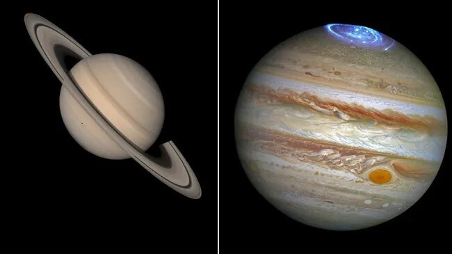 Polárne búrky odhaľujú tajomstvá vnútra Jupitera a&nbsp;Saturnu
