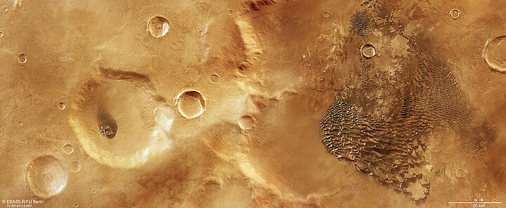Mars Express odhaľuje tajomstvá marťanskej kôry