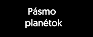 ikona Pásmo planétok